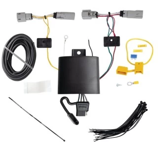 Trailer Wiring and Bracket w/ Light Tester For 21-27 Chevy Trailblazer w/o LED Taillights Plug & Play 4-Flat Harness