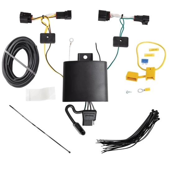 118826 85343 20506 7012A Tekonsha Trailer Hitch 7 Way RV Wiring Kit 20-21 Land Rover Range Rover Evoque Plug Play 20 21 2020 2021 Trailer Hitch 7 Way RV Wiring Kit For 20-21 Land Rover Range Rover Evoque Plug & Play