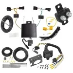 118826 85343 20506 7012A Tekonsha Trailer Hitch 7 Way RV Wiring Kit 20-21 Land Rover Range Rover Evoque Plug Play 20 21 2020 2021 Trailer Hitch 7 Way RV Wiring Kit For 20-21 Land Rover Range Rover Evoque Plug & Play