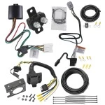 Trailer Hitch 7 Way RV Wiring Kit For 20-26 Toyota Highlander 24-27 Grand Highlander Lexus TX350 TX500h TX550h+ Plug Prong Pin Brake Control Ready
