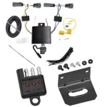 Trailer Wiring and Bracket w/ Light Tester For 20-27 Buick Encore GX w/o LED Taillights Plug & Play 4-Flat Harness
