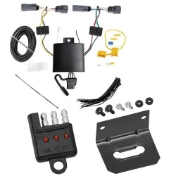 Trailer Wiring and Bracket w/ Light Tester For 20-27 Buick Encore GX w/o LED Taillights Plug & Play 4-Flat Harness