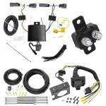 Trailer Hitch 7 Way RV Wiring Kit For 20-27 Buick Encore GX w/o LED Taillights Plug Prong Pin Brake Control Ready