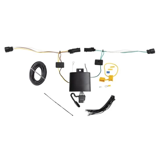 Trailer Wiring Harness Kit and Bracket w/ Light Tester For 21-23 Chrysler Pacifica Plug & Play