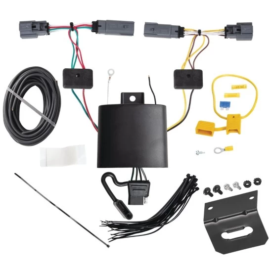 Trailer Wiring Harness Kit and Bracket For 21-27 Ford Bronco Sport Plug & Play