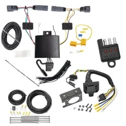 Trailer Hitch 7 Way RV Wiring Kit For 21-27 Ford Bronco Sport Plug Prong Pin Brake Control Ready