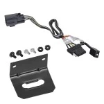 Trailer Wiring and Bracket For 21-23 Buick Envision w/ OEM Trailer Connector Plug & Play 4-Flat Harness