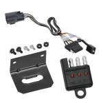 Trailer Wiring and Bracket w/ Light Tester For 21-23 Buick Envision w/ OEM Trailer Connector Plug & Play 4-Flat Harness