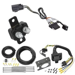 Trailer Hitch 7 Way RV Wiring Kit For 21-23 Buick Envision w/ OEM Trailer Connector Plug Prong Pin Brake Control Ready