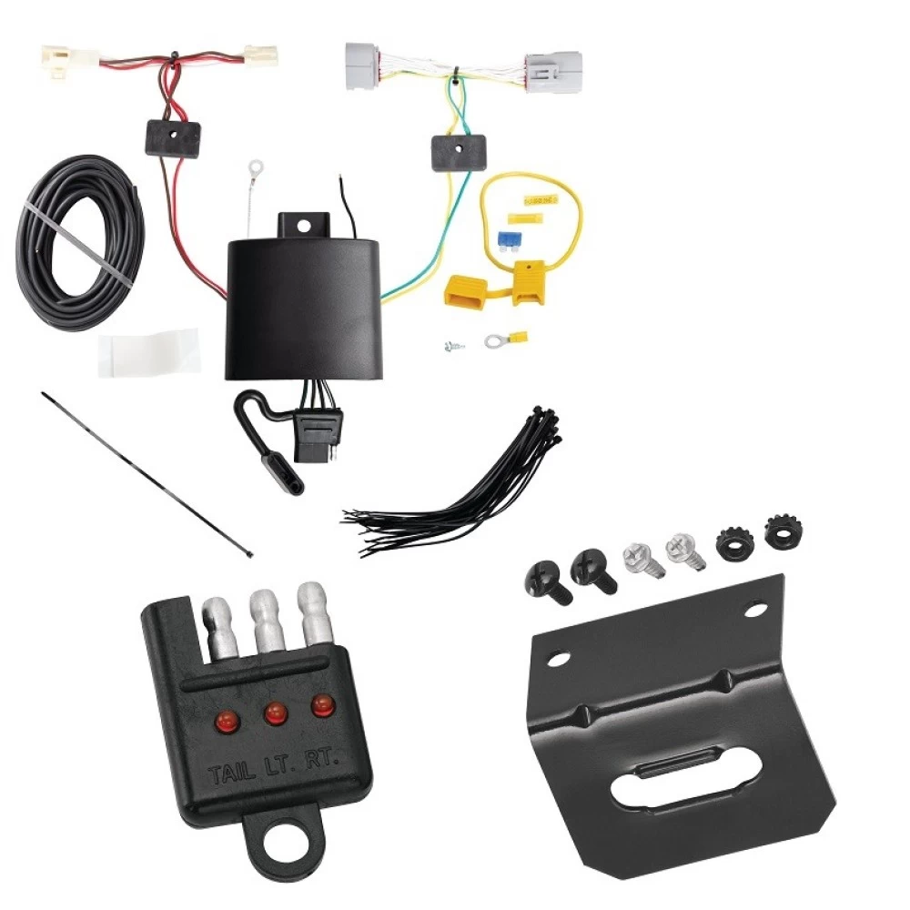 Plug and Play T-One Wiring Harness Connector 4-Flat Mounting Bracket 4-Flat Car End Tester w/ LED Display 118842 118144 20114 Tekonsha Trailer Wiring and Bracket Light Tester 17-22 Toyota Prius Prime Plug Play 4-Flat Harness 17 18 19 20 21 22 2017 2018 2 Trailer Wiring and Bracket w/ Light Tester For 17-22 Toyota Prius Prime Plug & Play 4-Flat Harness