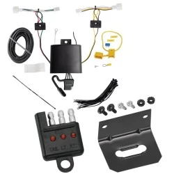 Trailer Wiring and Bracket w/ Light Tester For 20-26 Mitsubishi Outlander Sport Plug & Play 4-Flat Harness