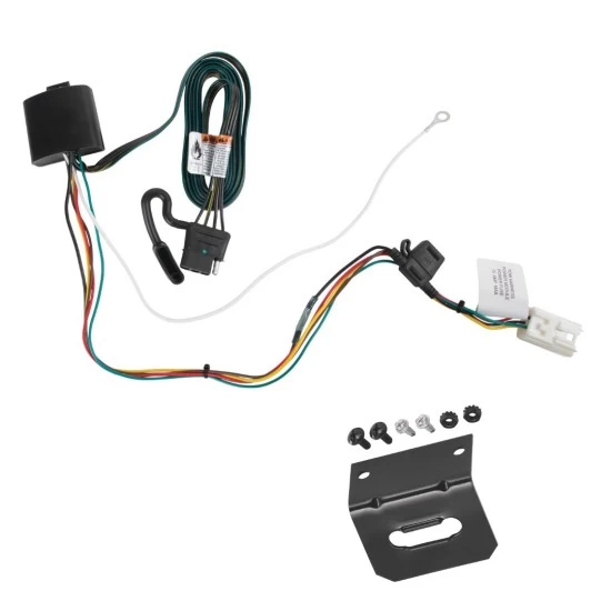 Plug and Play T-One Wiring Harness Connector 4-Flat Mounting Bracket Installation Instructions 118848 118144 Tekonsha Trailer Wiring Bracket 2022 Mitsubishi Eclipse Cross All Styles Plug Play Trailer Wiring + Bracket For 22-24 Mitsubishi Eclipse Cross All Styles Plug Play