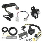 118850 85343 20506 7012A Tekonsha Trailer Hitch 7 Way RV Wiring Kit 22-23 Nissan Pathfinder 22 Infiniti QX60 Plug Prong Pin Brake Control Ready 22 23 2022 2023 Trailer Hitch 7 Way RV Wiring Kit For 22-23 Nissan Pathfinder 22 Infiniti QX60 Plug Prong Pin Brake Control Ready