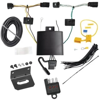 Plug and Play T-One Wiring Harness Connector 4-Flat Mounting Bracket 4-Flat Car End Tester w/ LED Display 118851 118144 20114 Tekonsha Trailer Hitch Wiring Harness Kit Bracket Light Tester 21-23 Genesis GV80 22-23 GV70 Plug Play 21 22 23 2021 2022 2023 Trailer Hitch Wiring Harness Kit w/ Bracket + Light Tester For 21-24 Genesis GV80 22-24 GV70 Plug & Play