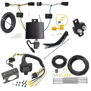118851 85343 20506 7012A Tekonsha Trailer Hitch 7 Way Wiring Kit 21-23 Genesis GV80 22-23 GV70 Plug Prong Pin Brake Control Ready 21 22 23 2021 2022 2023 Trailer Hitch 7 Way Wiring Kit For 21-24 Genesis GV80 22-24 GV70 Plug Prong Pin Brake Control Ready