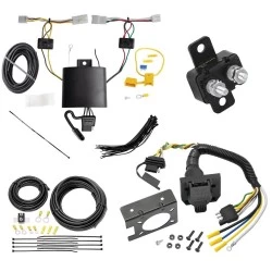 Trailer Hitch 7 Way RV Wiring Kit For 20-24 Lexus UX250h Plug Prong Pin Brake Control Ready