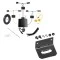 Trailer Wiring and Bracket For 22-26 Honda Civic Plug & Play 4-Flat Harness
