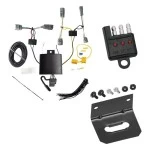 Plug and Play T-One Wiring Harness Connector 4-Flat Mounting Bracket 4-Flat Car End Tester w/ LED Display 118864 118144 20114 Tekonsha Trailer Wiring and Bracket Light Tester 2022 Toyota Corolla Cross Plug Play 4-Flat Harness Trailer Wiring and Bracket w/ Light Tester For 22-24 Toyota Corolla Cross Plug & Play 4-Flat Harness