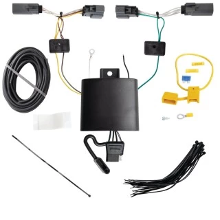 Trailer Wiring and Bracket w/ Light Tester For 23-25 Toyota Crown 22-25 Ford Maverick Plug & Play 4-Flat Harness