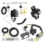 118871 85343 20506 7012A Tekonsha Trailer Hitch 7 Way RV Wiring Kit 22-23 Mazda CX-5 2023 CX-50 Plug Prong Pin Brake Control Ready 22 23 2022 2023 Trailer Hitch 7 Way RV Wiring Kit For 22-24 Mazda CX-5 23-24 CX-50 Plug Prong Pin Brake Control Ready