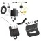 Trailer Wiring and Bracket w/ Light Tester For 23-25 KIA Sportage Plug & Play 4-Flat Harness