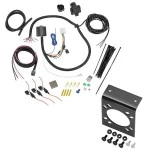 Tow Harness Wiring Package (7-Way) 7-Way Mounting Bracket 22119 20212 Tekonsha 7-Way RV Trailer Wiring Harness Mounting Bracket 14-19 Toyota Highlander All Styles 14 15 16 17 18 19 2014 2015 2016 2017 2018 2019 7-Way RV Trailer Wiring Harness w/ Mounting Bracket For 14-19 Toyota Highlander All Styles