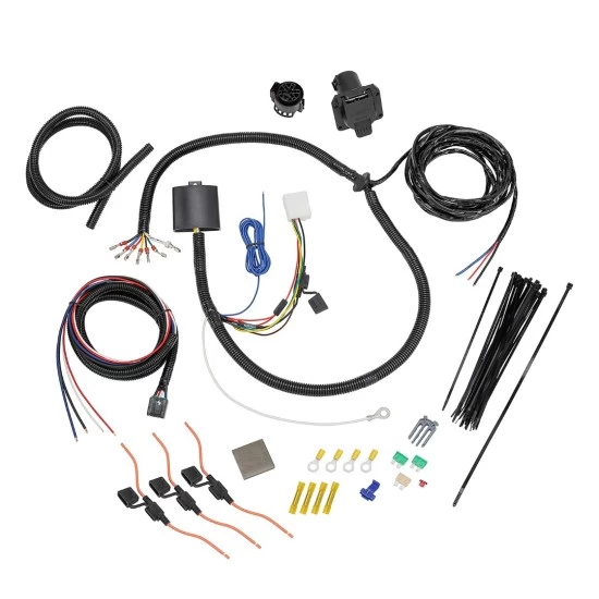 Tow Harness Wiring Package (7-Way) 7-Way Mounting Bracket 22119 20212 Tekonsha 7-Way RV Trailer Wiring Harness Mounting Bracket 14-19 Toyota Highlander All Styles 14 15 16 17 18 19 2014 2015 2016 2017 2018 2019 7-Way RV Trailer Wiring Harness w/ Mounting Bracket For 14-19 Toyota Highlander All Styles