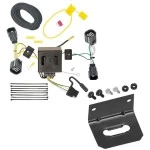 Plug and Play T-One Wiring Harness Connector 4-Flat Mounting Bracket Installation Instructions 85777 118144 Reese Towpower Trailer Wiring and Bracket 11-16 Chrysler Town Country 11-20 Dodge Grand Caravan 12-15 RAM C/V Plug Play 4-Flat Harness 11 12 13 14 Reese Trailer Wiring and Bracket For 11-16 Chrysler Town & Country 11-20 Dodge Grand Caravan 12-15 RAM C/V Plug & Play 4-Flat Harness
