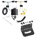 Plug and Play T-One Wiring Harness Connector 4-Flat Mounting Bracket Installation Instructions 85888 118144 Reese Towpower Trailer Wiring and Bracket 12-17 VW Tiguan 2018 Tiguan Limited Plug Play 4-Flat Harness 12 13 14 15 16 17 18 2012 2013 2014 2015 20 Reese Trailer Wiring and Bracket For 12-17 VW Tiguan 2018 Tiguan Limited Plug & Play 4-Flat Harness