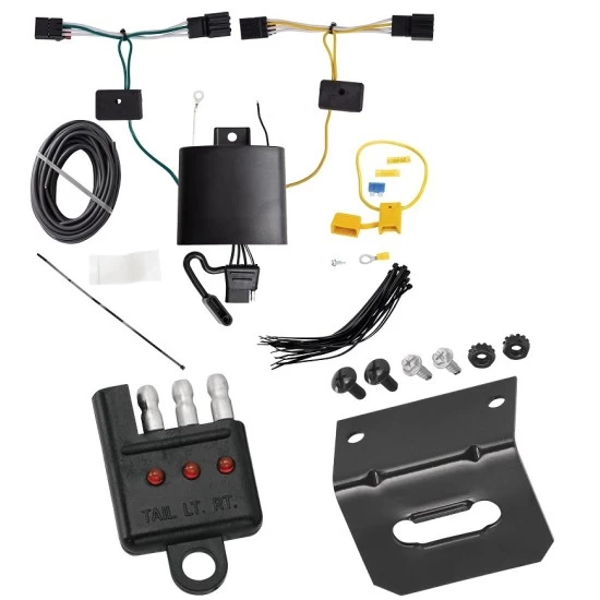 Plug and Play T-One Wiring Harness Connector 4-Flat Mounting Bracket 4-Flat Car End Tester w/ LED Display 85888 118144 20114 Reese Towpower Trailer Wiring and Bracket Light Tester 12-17 VW Tiguan 2018 Tiguan Limited Plug Play 4-Flat Harness 12 13 14 15 1 Reese Trailer Wiring and Bracket w/ Light Tester For 12-17 VW Tiguan 2018 Tiguan Limited Plug & Play 4-Flat Harness