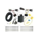 Trailer Hitch 7 Way RV Wiring Kit For 15-18 Ford Edge Plug Prong Pin Brake Control Ready