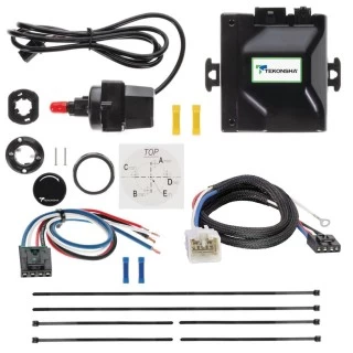 Tekonsha Prodigy iD Trailer Brake Control for 14-24 Toyota 4Runner w/ Plug Play Wiring Adapter Bluetooth Edge App Proportional Module Box Controller