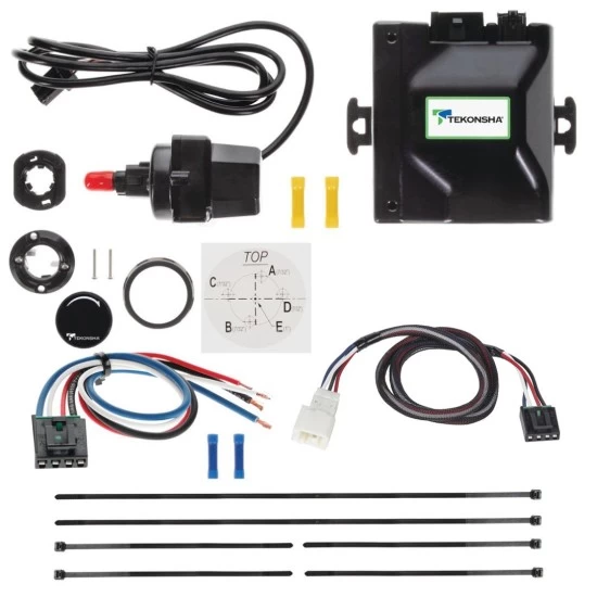 Tekonsha Prodigy iD Trailer Brake Control for 19-27 Subaru Ascentw/ Plug Play Wiring Adapter Bluetooth Edge App Proportional Module Box Controller