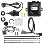 Tekonsha Prodigy iD Trailer Brake Control for 20-25 Jeep Gladiator 18-25 Wrangler JL w/ Plug Play Wiring Adapter Bluetooth Edge App Proportional Module Box Controller