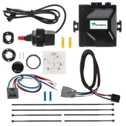 Tekonsha Prodigy iD Trailer Brake Control for 20-25 Jeep Gladiator 18-25 Wrangler JL w/ Plug Play Wiring Adapter Bluetooth Edge App Proportional Module Box Controller