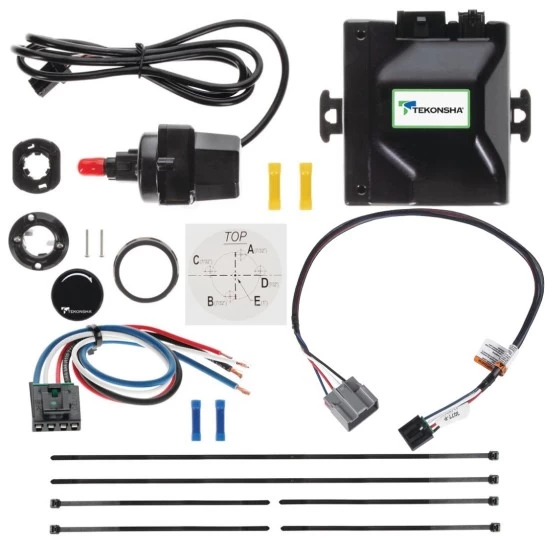 Tekonsha Prodigy iD Trailer Brake Control for 18-21 Ford Expedition w/ Plug Play Wiring Adapter Bluetooth Edge App Proportional Module Box Controller