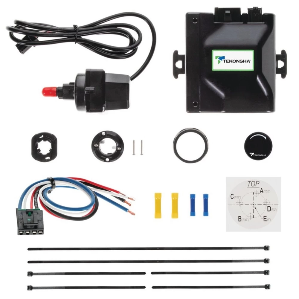 Tekonsha Prodigy iD Trailer Brake Control for 07-15 Mercedes-Benz Freightliner Sprinter 16-20 2500 3500 w/ Plug Play Wiring Adapter Bluetooth Edge App Proportional Module Box Controller