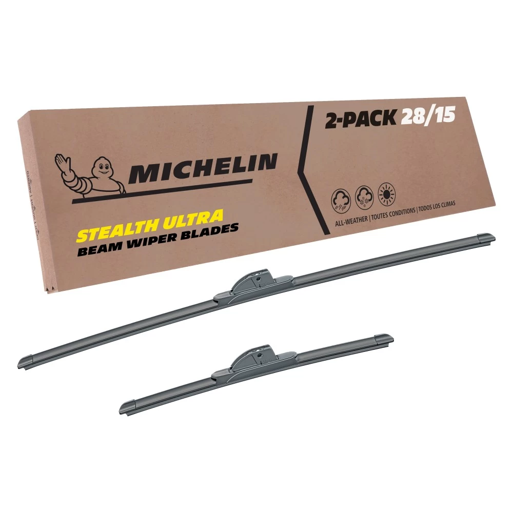 Fits 2013-2019 Nissan Sentra Windshield Wiper Blades Replacement 2 Pack Michelin Stealth Ultra 28 & 15 inch Size