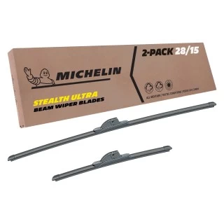2013, 2014, 2015, 2016, 2017, 2018, 2019, Nissan, Sentra, Windshield, Wiper, Blades, 2, Pack, Michelin, Stealth, Ultra, 28, &, 15, inch, Size Fits 2013-2019 Nissan Sentra Windshield Wiper Blades Replacement 2 Pack Michelin Stealth Ultra 28 & 15 inch Size