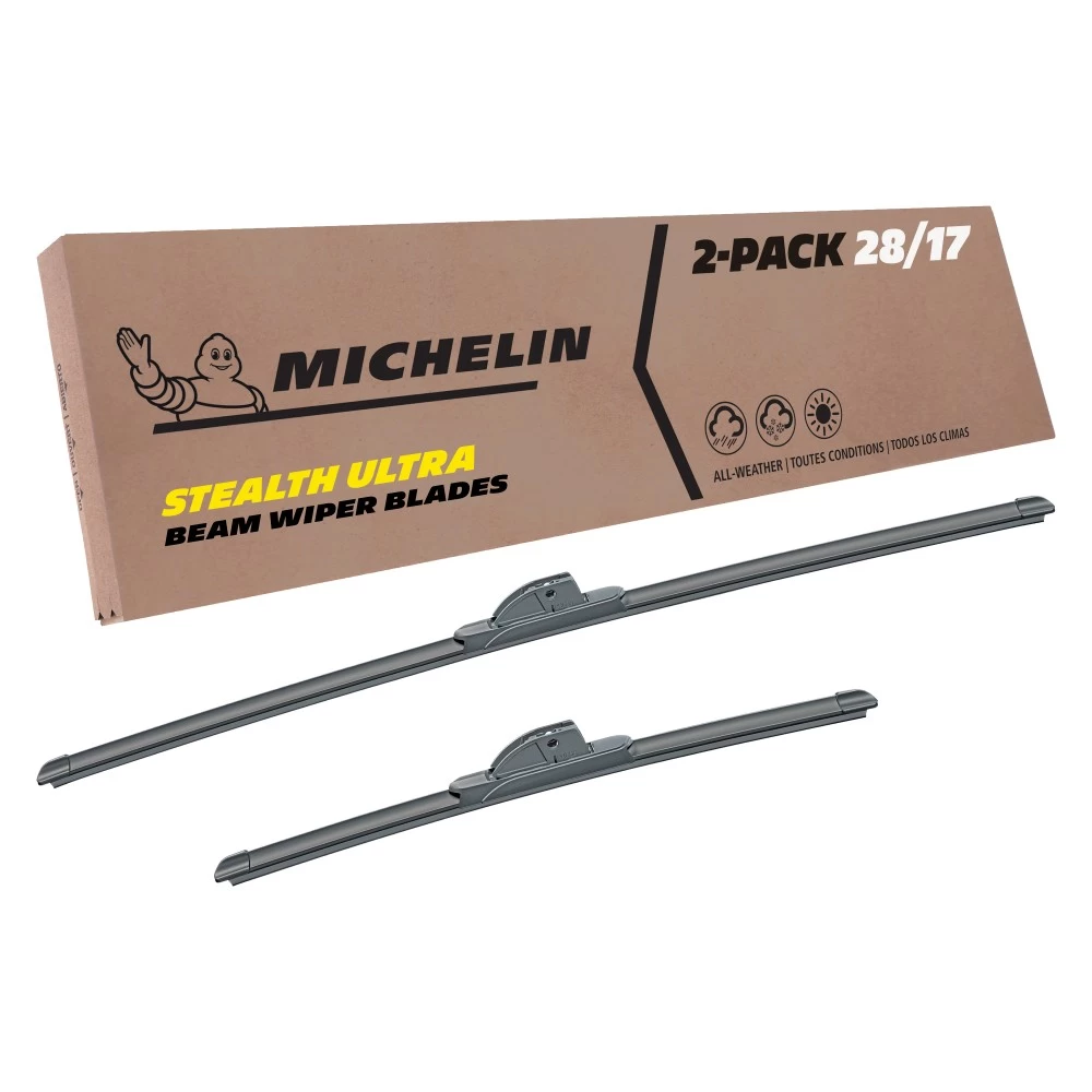 Fits 2012-2020 Tesla S Windshield Wiper Blades Replacement 2 Pack Michelin Stealth Ultra 28 & 17 inch Fits (2 Pack) Size