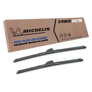 1998, 1999, 2000, 2001, 2002, Honda, Accord, Windshield, Wiper, Blades, 2, Pack, Michelin, Pro, Plus, Silicone, 24, &, 19, inch, Si Fits 1998-2002 Honda Accord Windshield Wiper Blades Replacement 2 Pack Michelin Pro Plus Silicone 24 & 19 inch Size