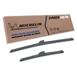 2017, 2018, 2019, 2020, 2021, 2022, Peugeot, 3008, Windshield, Wiper, Blades, 2, Pack, Michelin, Pro, Plus, Silicone, 28, &, 16, inch, Si Fits 2017-2022 Peugeot 3008 Windshield Wiper Blades Replacement 2 Pack Michelin Pro Plus Silicone 28 & 16 inch Size