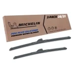 Fits 2010-2012 Mercedes-Benz GL350 Windshield Wiper Blades Replacement 2 Pack Michelin Pro Plus Silicone 28 & 21 inch Size