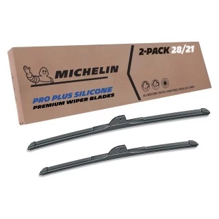 Fits 2008-2012 Mercedes-Benz ML550 Windshield Wiper Blades Replacement 2 Pack Michelin Pro Plus Silicone 28 & 21 inch Size