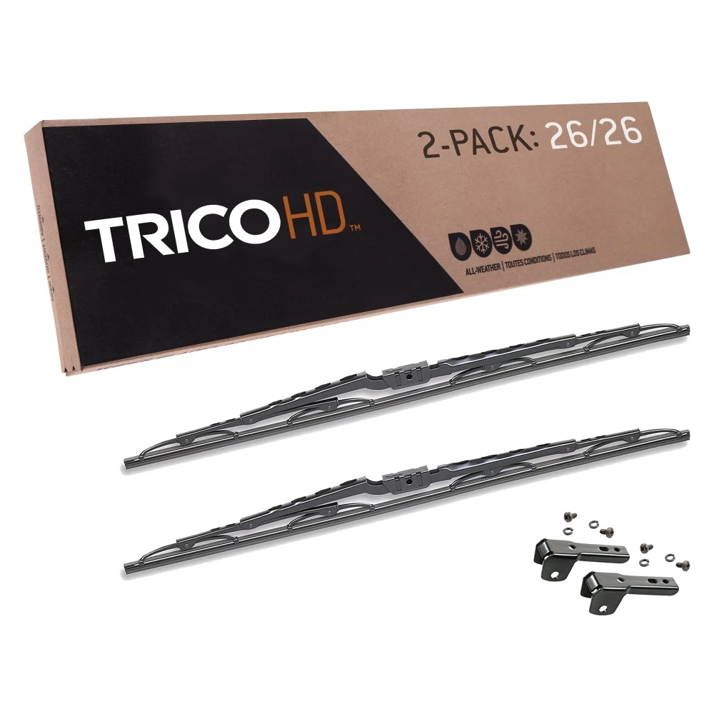 Fits 1993-1997 Hino FF3018 Windshield Wiper Blades 2 Pack Trico Heavy Duty RV Size