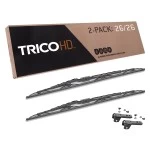 Fits 1993-1997 Hino FF3018 Windshield Wiper Blades 2 Pack Trico Heavy Duty RV Size