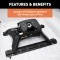 Curt CrossWing 5th Wheel Hitch with 20,000 lbs capacity for Dodge Ram