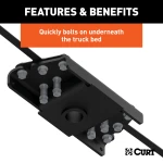 Curt OEM Style 30K Underbed Gooseneck Hitch for 2013-2018 Ram