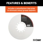 Curt Q24 Dual Jaw 5th Wheel Hitch for 2019-2025 Ram 1500