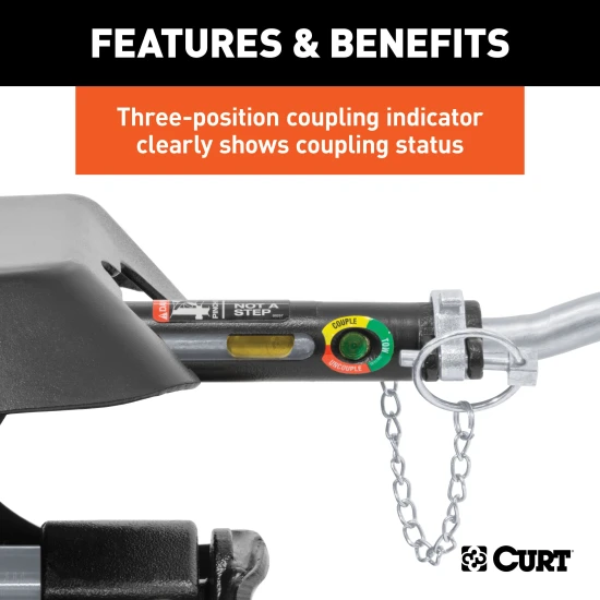 Curt Q20 Trailer Hitch for Ram 2500 and 3500 trucks